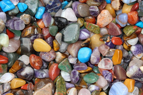 When should you choose natural crystals over polished ones?