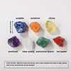 Natural Chakra Healing Crystal Set – 7 Original Stones for Full Energy Alignment