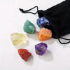 Natural Chakra Healing Crystal Set – 7 Original Stones for Full Energy Alignment