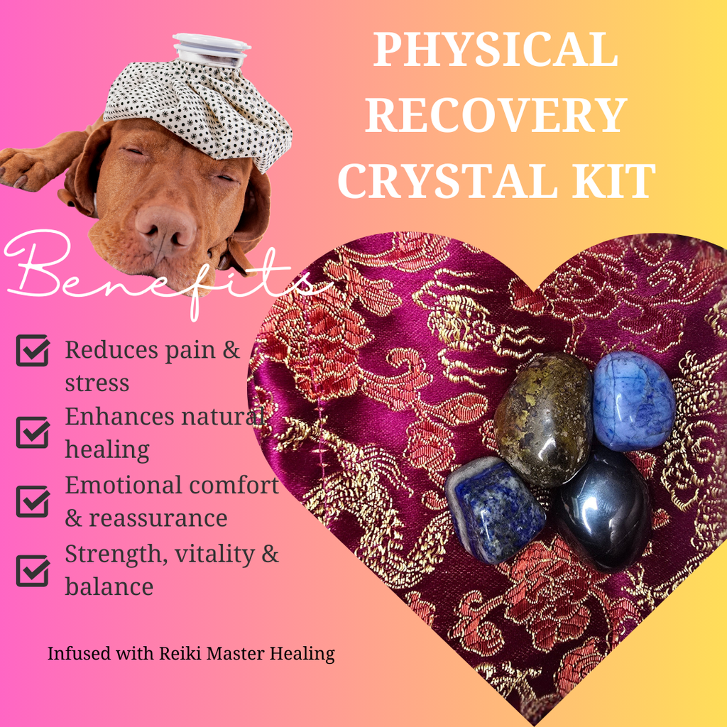 Recovery Crystal Set – Healing & Comfort for Post-Surgery