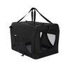 Portable Soft Dog Cage Crate Carrier XXXL BLACK