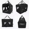 Portable Soft Dog Cage Crate Carrier XXXL BLACK