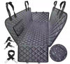 Dog Car Seat Cover with Mesh Window, Waterproof Pet Seat Cover for Back Seat, Non-Slip Durable Scratchproof Dog Hammock for Cars, Trucks and SUVs