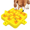 Blue-green Interactive Slow Feeder Puzzle Toy for Dogs - Durable Pet Food Dispenser Bowl