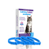 Blue Calming Collars for Cats - Natural Anxiety Relief, Adjustable, 4 Pack