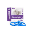 Blue Calming Collars for Cats - Natural Anxiety Relief, Adjustable, 3 Pack (2 set/6PCS)