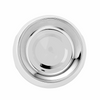 Bowl - stainless steel/white melamine